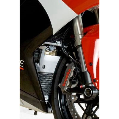 Hliníková mřížka chladiče, DUCATI 848, 1098 ,1198, Červená